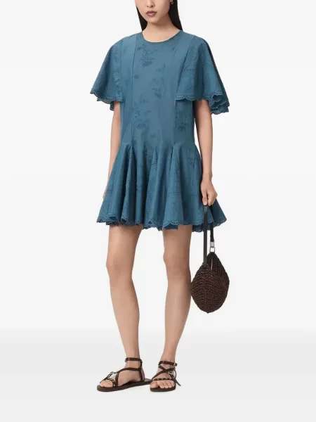 Rochie mini Allsaints albastru