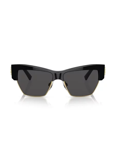 Ochelari de soare Dolce & Gabbana Eyewear cu autograf negru