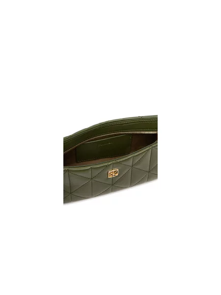Calvin Klein Táska Quilted Small Shoulder Bag zöld