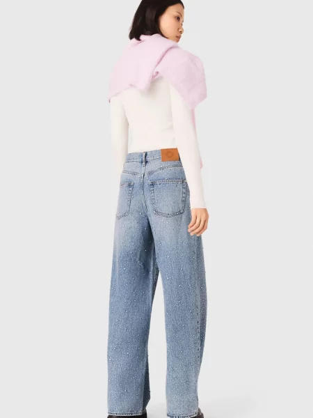 Джинси Maje блакитні
