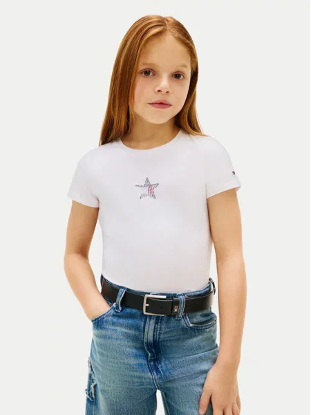 Tommy Hilfiger Póló Extra fehér