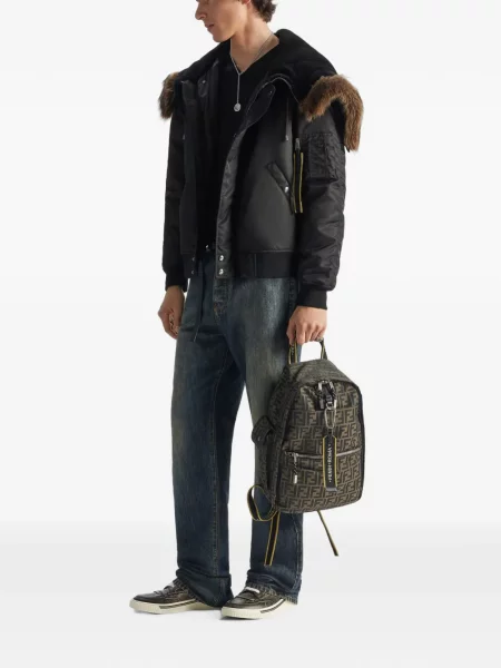 Rucsac Fendi maro