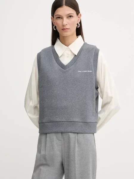 Marc O'Polo hanorac de melanj gri