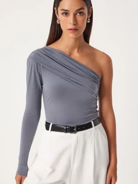 Happiness İstanbul Tricou bazalt gri