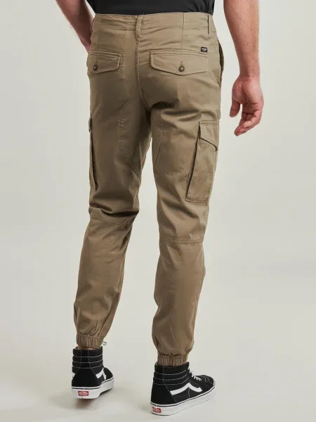 Nohavice Jack & Jones hnedá