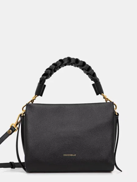 Geanta crossbody Coccinelle din piele negru