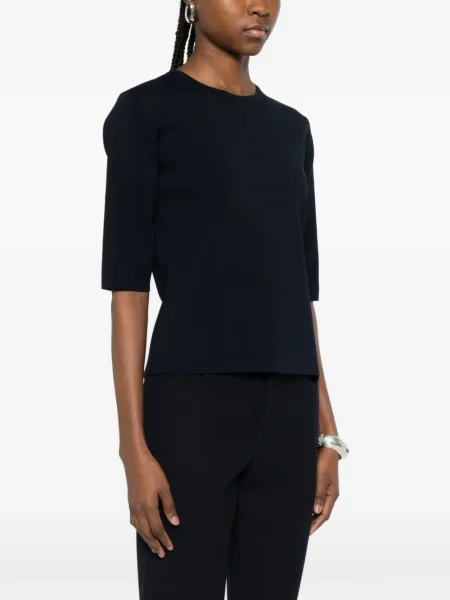 Top Max Mara scurt albastru
