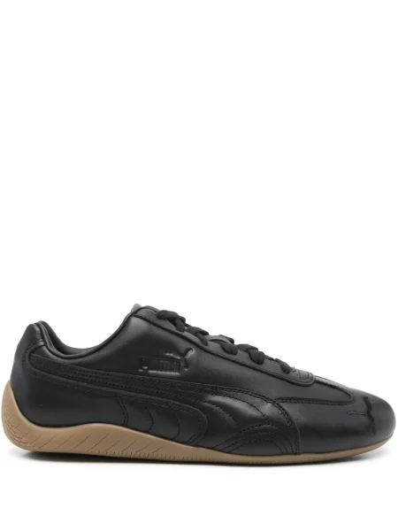 Sneakerși Puma din piele negru