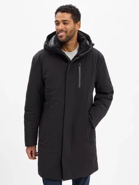 Parka z kapturem model ‘Rodney’ Joop! Collection czarna