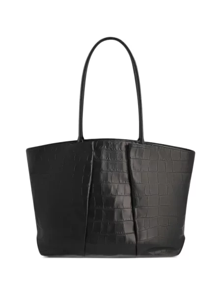 Geantă shopper Kaai din piele negru