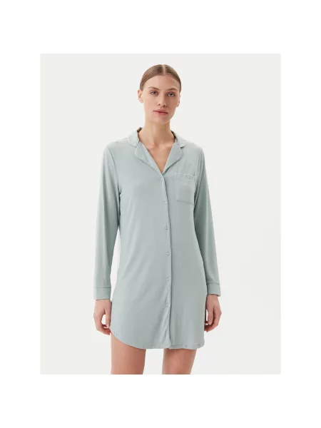 Hunkemöller Nočna srajca Essential zelena