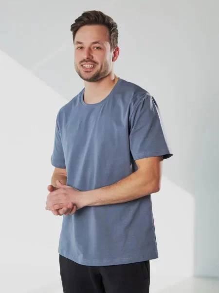 Футболка Umon бавовна/еластан сірий