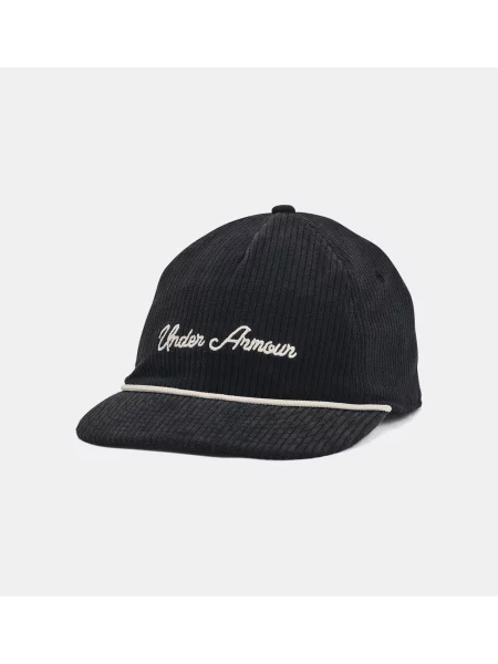 Șapcă Under Armour de catifea cord negru