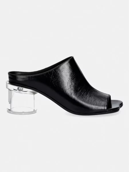 Maison Margiela șlapi de piele negru