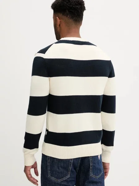 Guess Jeans sweter beżowy