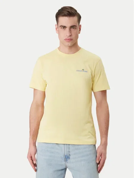 Guess Jeans Tricou galben