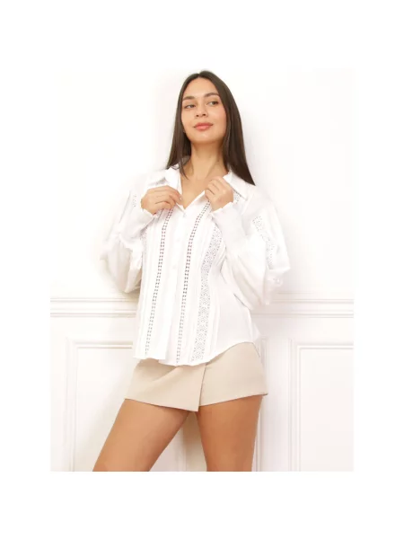 Košeľa La Modeuse biela