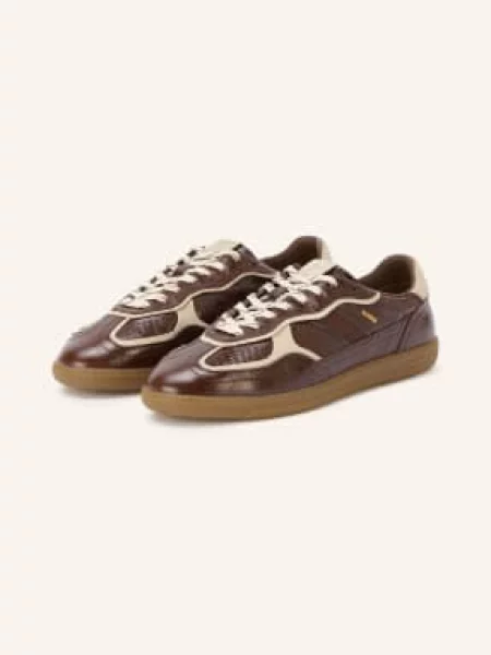 Alohas Sneakersy Tb tmavě / krémová hnědá