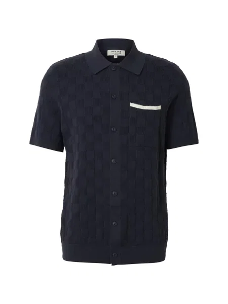 INDICODE JEANS Kardigan Brashin tmavě modrá
