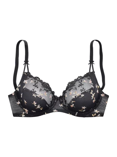 NUANCE Sutien mai multe culori negru