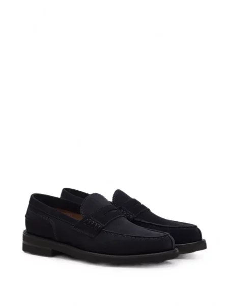 Pantofi loafer Lottusse din piele albastru