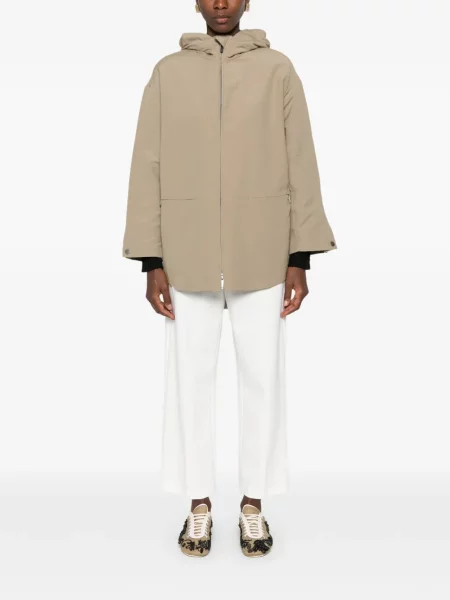 Kapucnis húzózsinór parka Emporio Armani