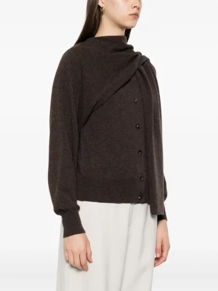 Cardigan Ferragamo maro