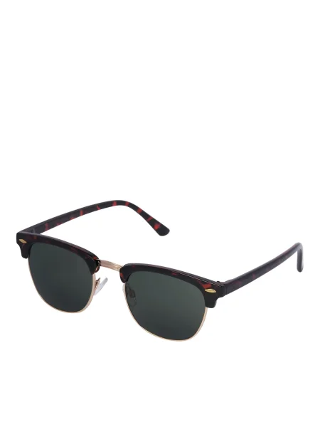 JACK & JONES Ochelari de soare Ryder ruginiu / închis maro
