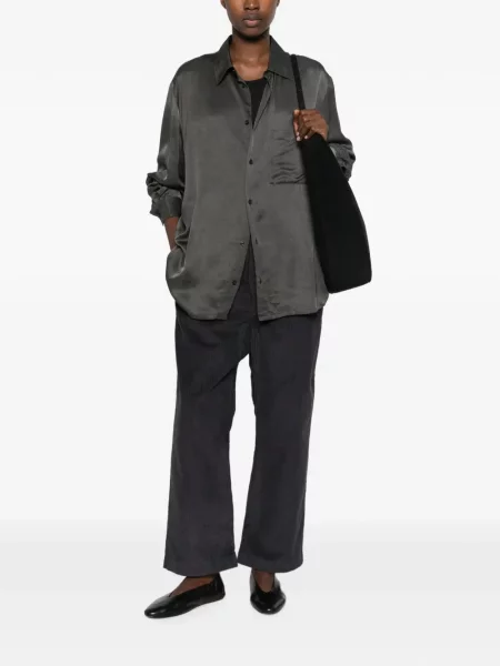 Pantaloni Sofie D'hoore de catifea cord negru
