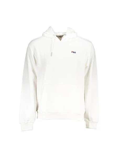 Bluza z kapturem Fila z kapturem elegancka biała