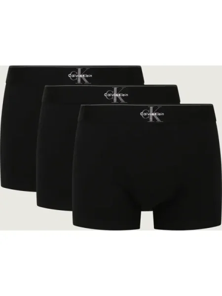 Boxeri Calvin Klein Boxer Brief Black S negru