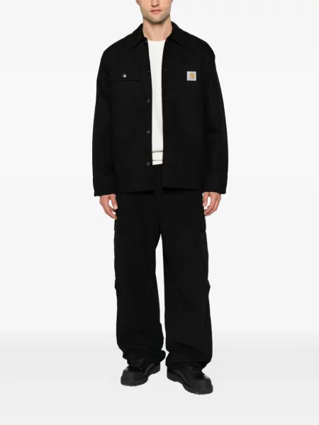 Cargo hlače Carhartt Wip s autogramom crna