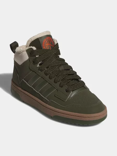 Adidas RAPID COURT MID sneakers detské zelená