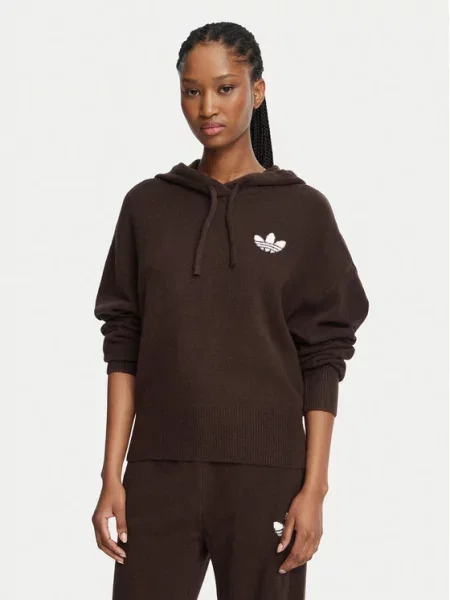Adidas Μπλούζα Essentials Σκούρο καφέ