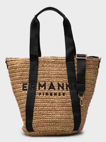Сумка Ermanno Scervino бежевая