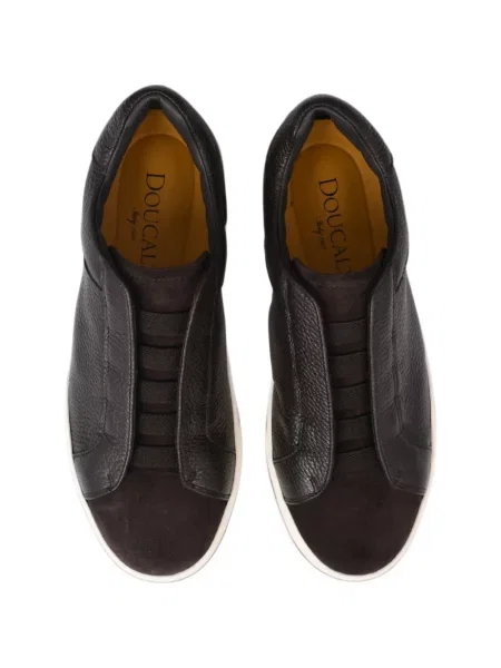 Sneakerși Doucal's din piele maro