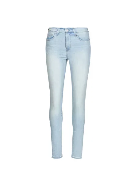 Skinny fit kavbojke Levi's® z visokim pasom modra