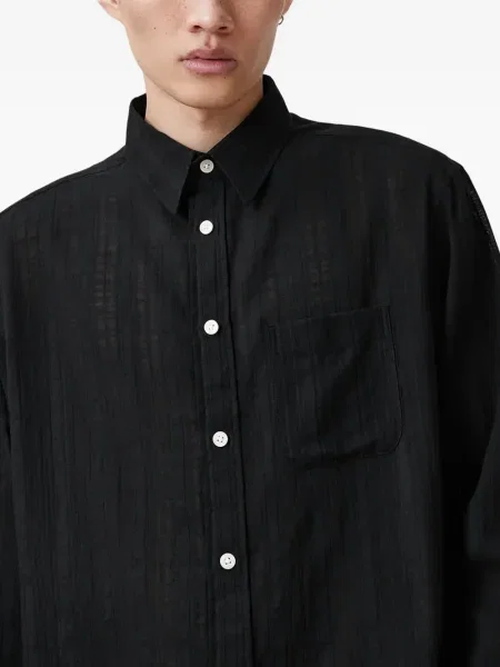 Cămașă Allsaints negru