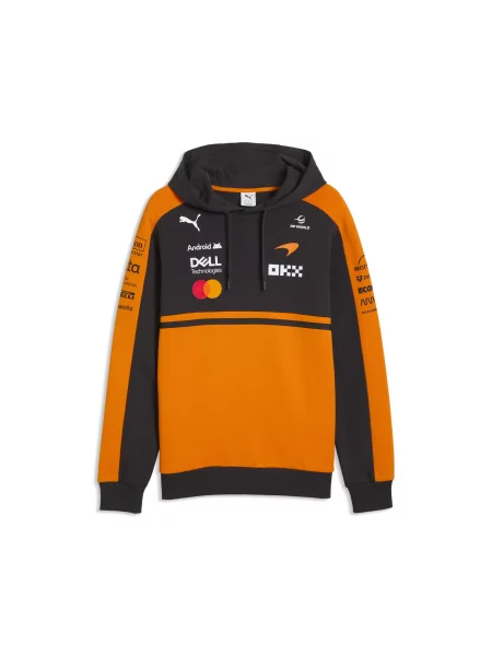 Bluza z kapturem PUMA x McLAREN RACING Replica Akcesoria S pomarańczowy