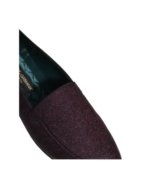 Półbuty Dolce And Gabbana skórzane brązowe