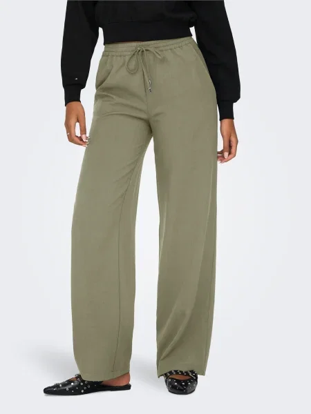 ONLY Pantaloni ONLGINNY oliv