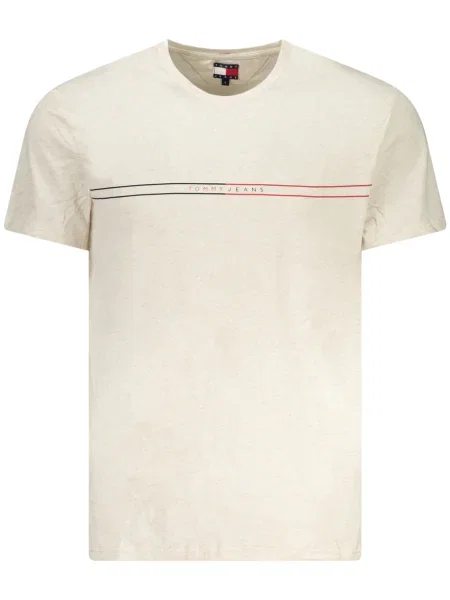 Kratek majica Tommy Hilfiger bež