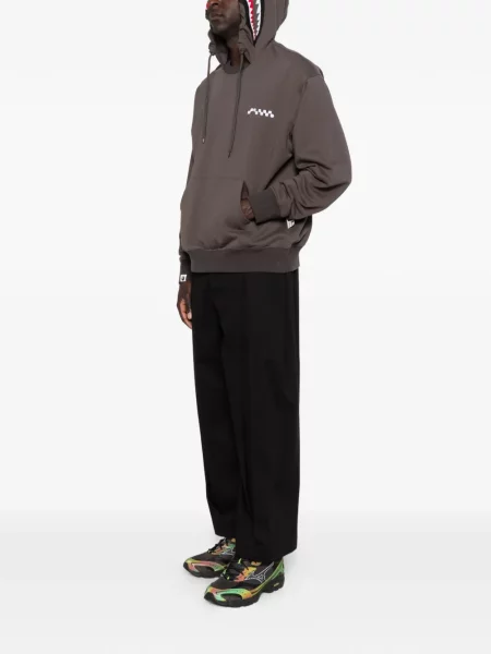 Hoodie A Bathing Ape® γκρι