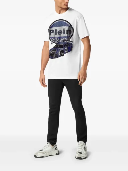 Тениска Philipp Plein бяло