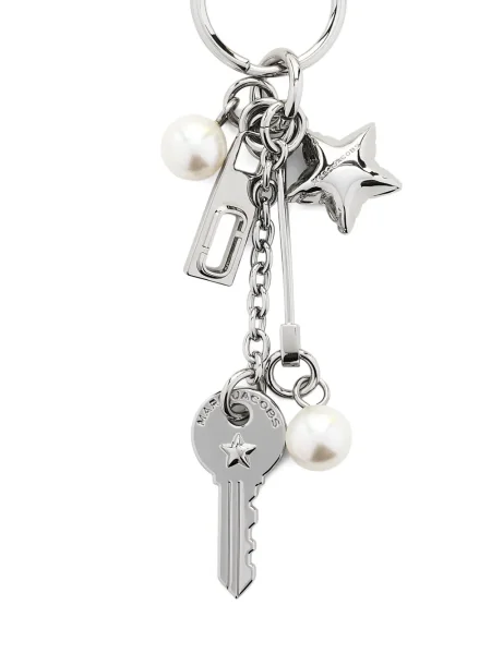 Pandantiv Marc Jacobs cu perle argintiu