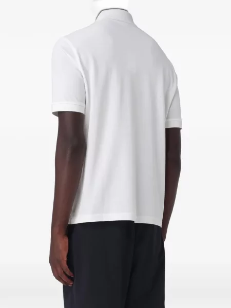 Polo Armani Exchange με σχέδιο λευκό