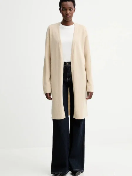 Filippa K cardigan din lână bej