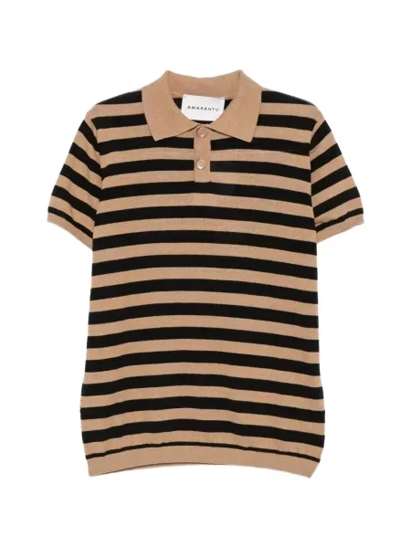 Scurt tricou polo Amaranto