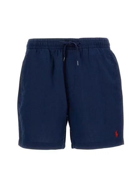 Polo Ralph Lauren Szorty Mężczyzna L Len Linen Shorts niebieski