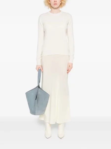 Pulover Max Mara lung alb